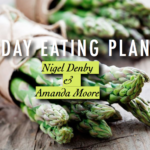 7 Day eating plan cover showing asparagus