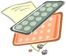 Illustration of pill packet